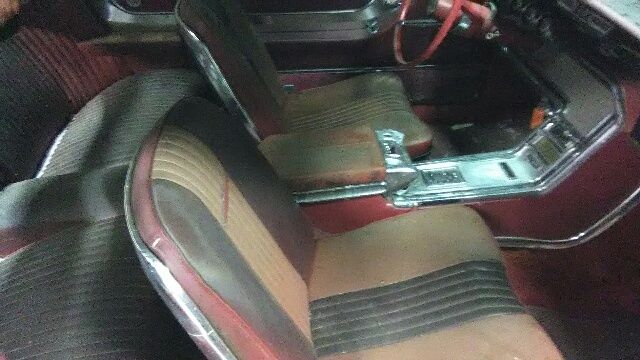 1964 White Ford Thunderbird