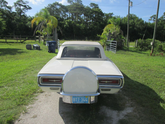 1964 WEMBLETON WHITE Ford Thunderbird Convertible