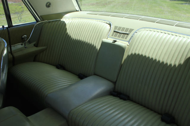 1964 Yellow Ford Thunderbird Hardtop