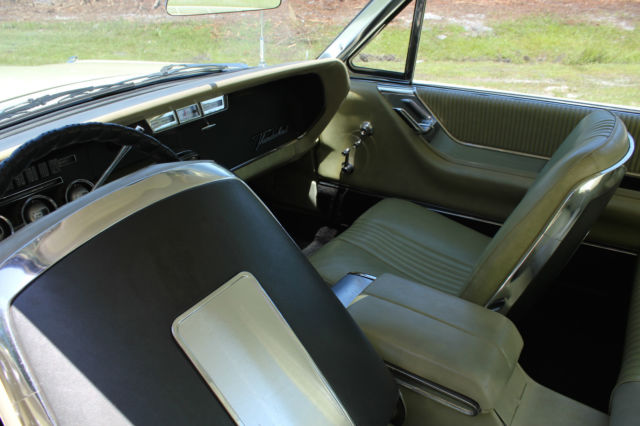 1964 Yellow Ford Thunderbird Hardtop