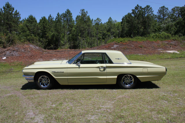 1964 Yellow Ford Thunderbird Hardtop