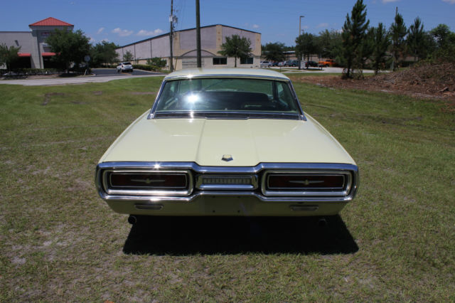 1964 Yellow Ford Thunderbird Hardtop
