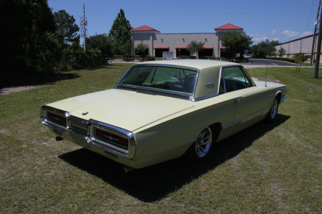 1964 Yellow Ford Thunderbird Hardtop