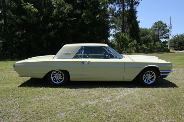 1964 Yellow Ford Thunderbird Hardtop