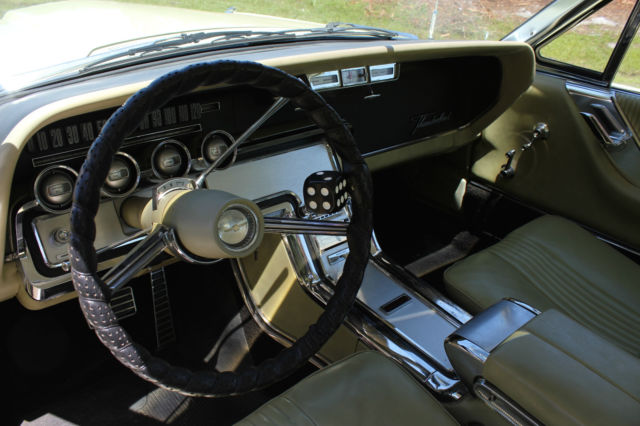 1964 Yellow Ford Thunderbird Hardtop