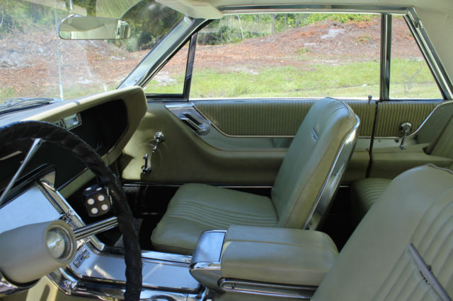 1964 Yellow Ford Thunderbird Hardtop