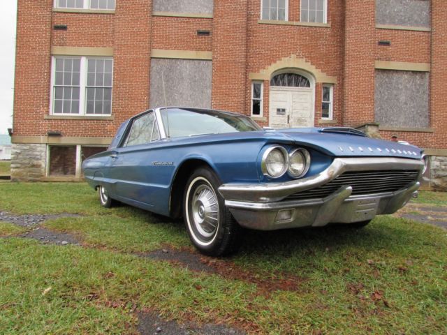 1964 Burgundy Ford Thunderbird Coupe