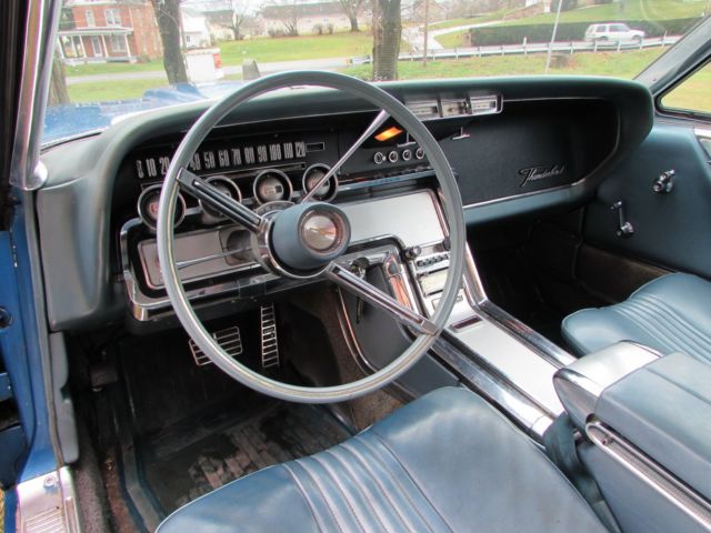 1964 Burgundy Ford Thunderbird Coupe