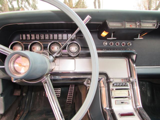 1964 Blue Ford Thunderbird