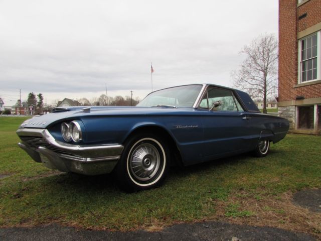 1964 Blue Ford Thunderbird