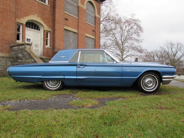 1964 Blue Ford Thunderbird