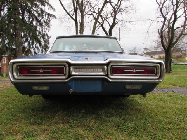 1964 Burgundy Ford Thunderbird Coupe