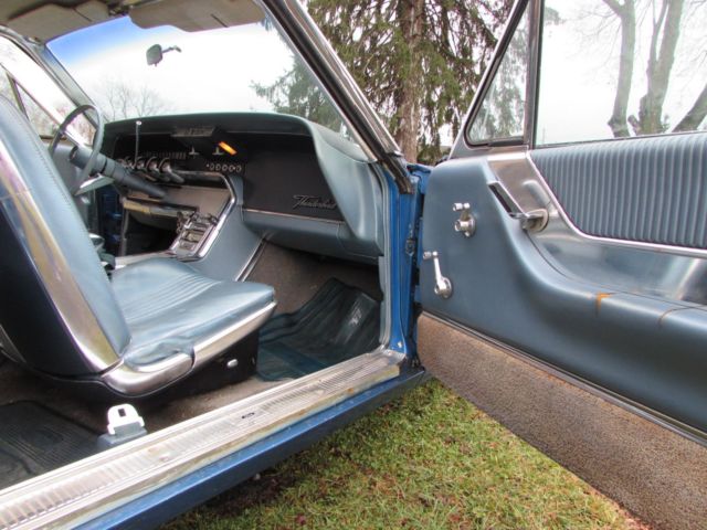 1964 Burgundy Ford Thunderbird Coupe