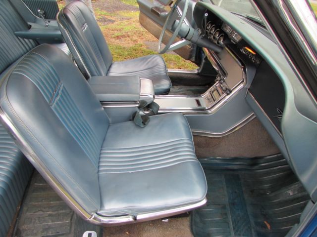 1964 Burgundy Ford Thunderbird Coupe