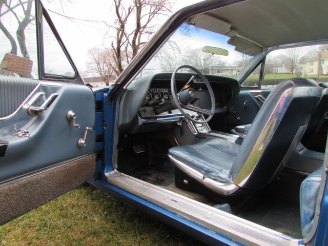 1964 Blue Ford Thunderbird