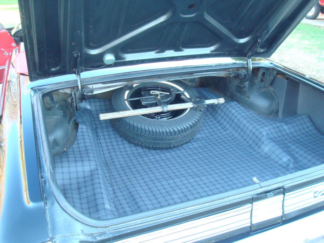 1964 Black Ford Galaxie Convertible