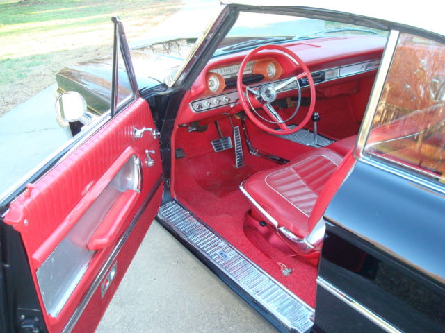1964 Black Ford Galaxie Convertible