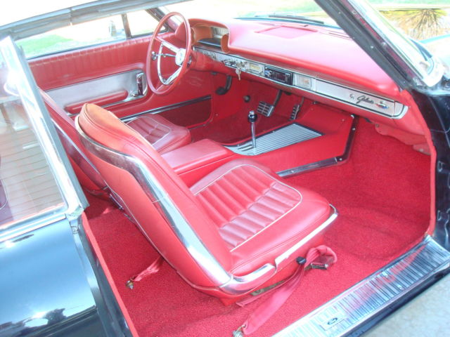 1964 Black Ford Galaxie Convertible