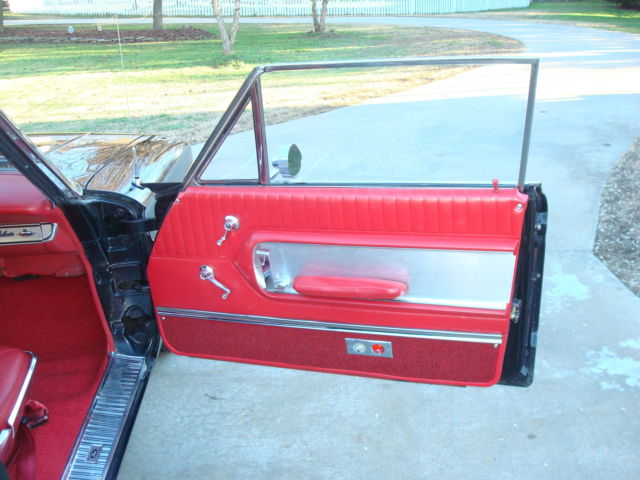 1964 Black Ford Galaxie Convertible