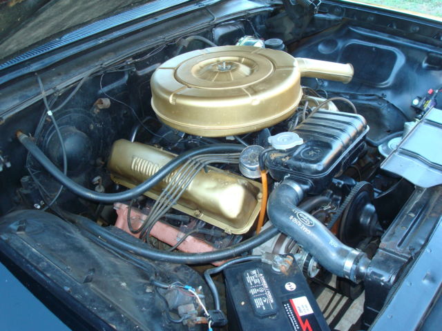 1964 Black Ford Galaxie Convertible