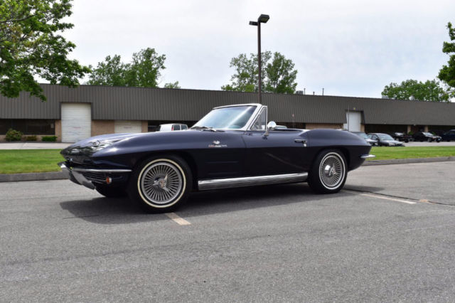 1964 DAYTONA BLUE Chevrolet Corvette Convertible
