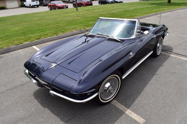 1964 DAYTONA BLUE Chevrolet Corvette Convertible