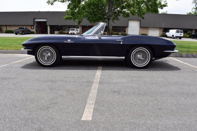 1964 DAYTONA BLUE Chevrolet Corvette Convertible
