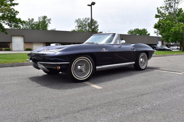 1964 DAYTONA BLUE Chevrolet Corvette Convertible
