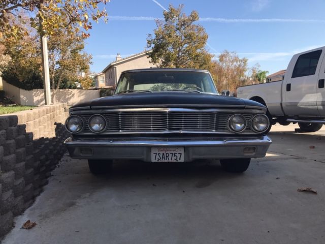 1964 Black Ford Galaxie Coupe