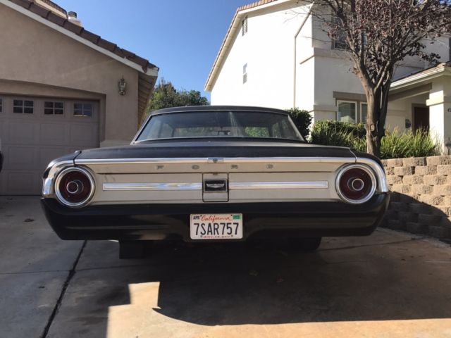 1964 Black Ford Galaxie Coupe