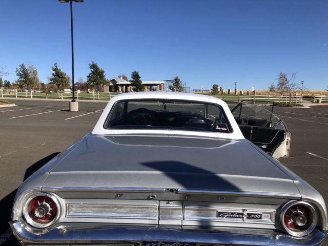 1964 Silver Ford Galaxie Sedan