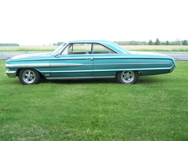 1964 Blue Metallic Ford Galaxie Fastback
