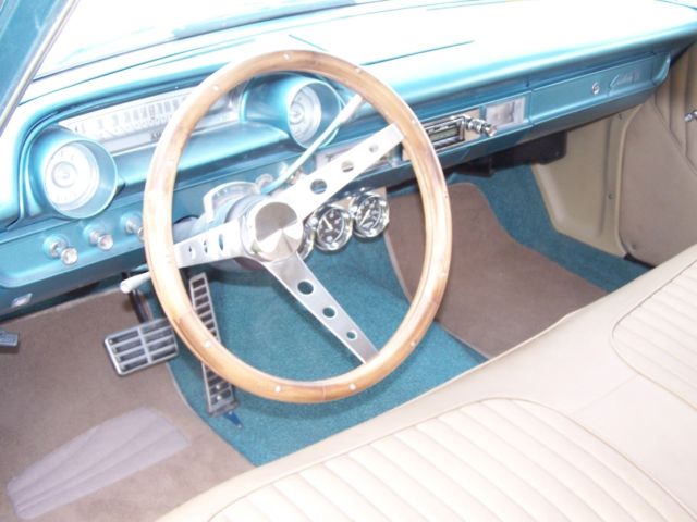 1964 Blue Metallic Ford Galaxie Fastback