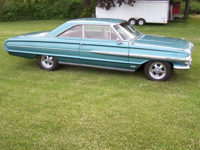 1964 Blue Metallic Ford Galaxie Fastback