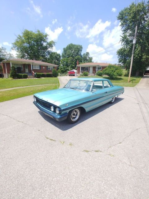 1964 Green Ford Galaxie Sedan