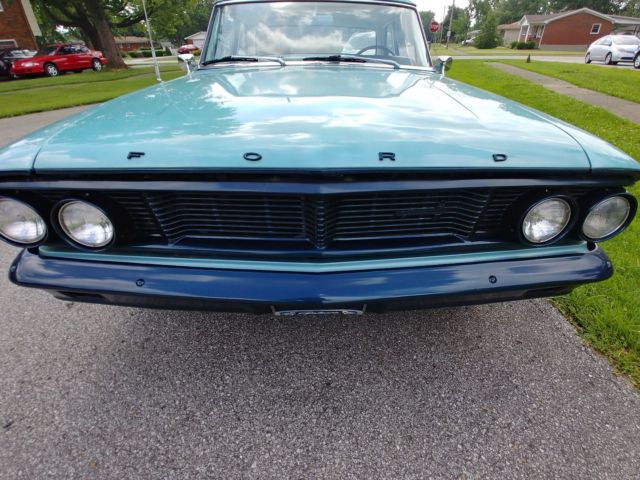 1964 Green Ford Galaxie Sedan