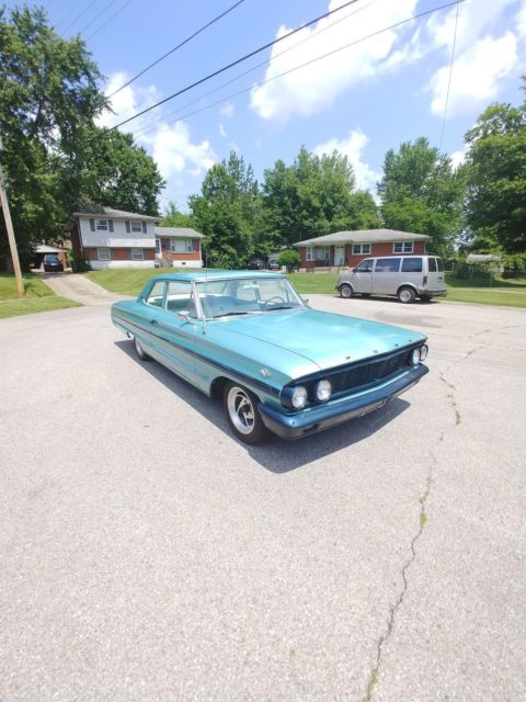 1964 Green Ford Galaxie Sedan
