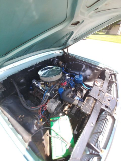 1964 Green Ford Galaxie Sedan