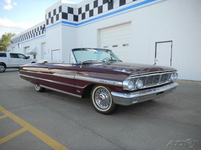 1964 Red Ford Galaxie Convertible