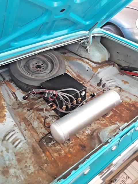 1964 Pagody Green Ford Galaxie Sedan