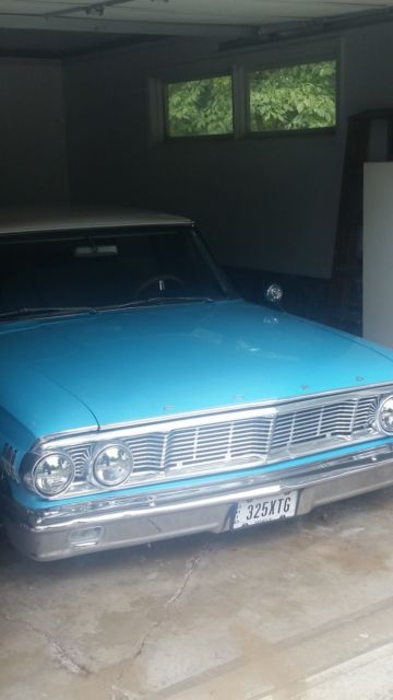 1964 Pagody Green Ford Galaxie Sedan