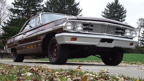1964 Burgundy Ford Galaxie Coupe
