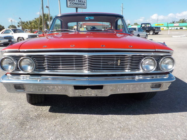 1964 Red Ford Galaxie