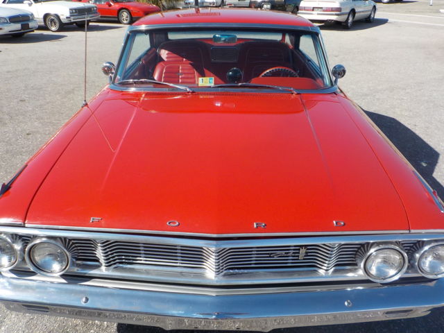 1964 Red Ford Galaxie