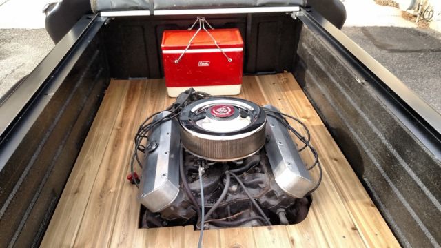 1964 flat black GMC Other step side