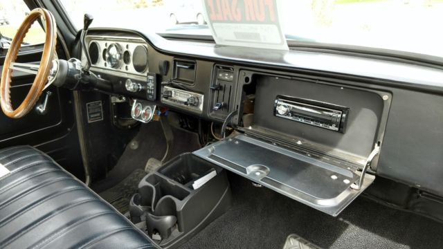 1964 flat black GMC Other step side