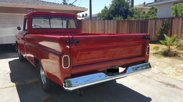 1964 Red GMC 1000 Series Standard Cab Pickup