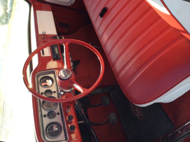 1964 Victory red GMC Sierra 1500 Short bed step side