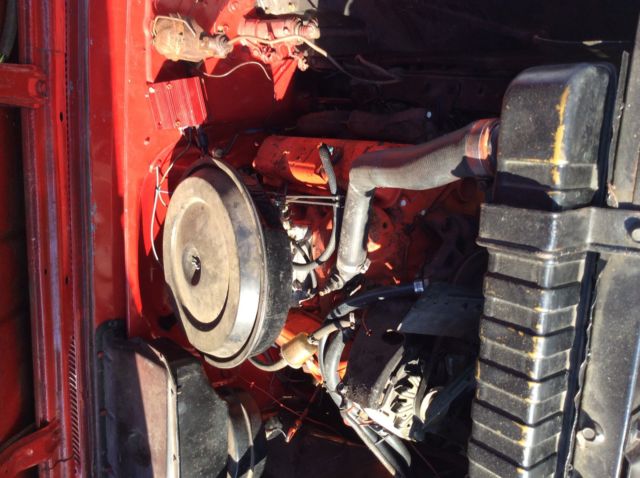 1964 Victory red GMC Sierra 1500 Short bed step side