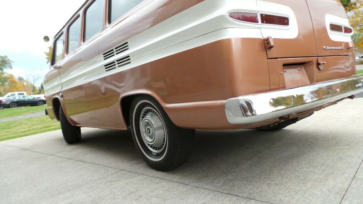 1964 Tan Chevrolet Corvair Van
